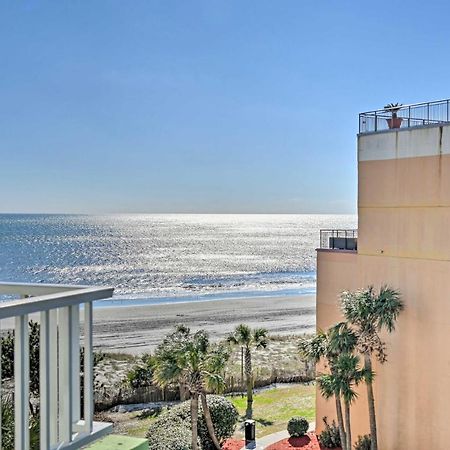 Beachfront Condo In Myrtle Beach With Pool Access מראה חיצוני תמונה