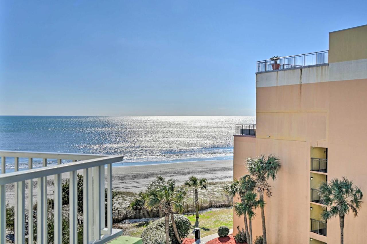 Beachfront Condo In Myrtle Beach With Pool Access מראה חיצוני תמונה