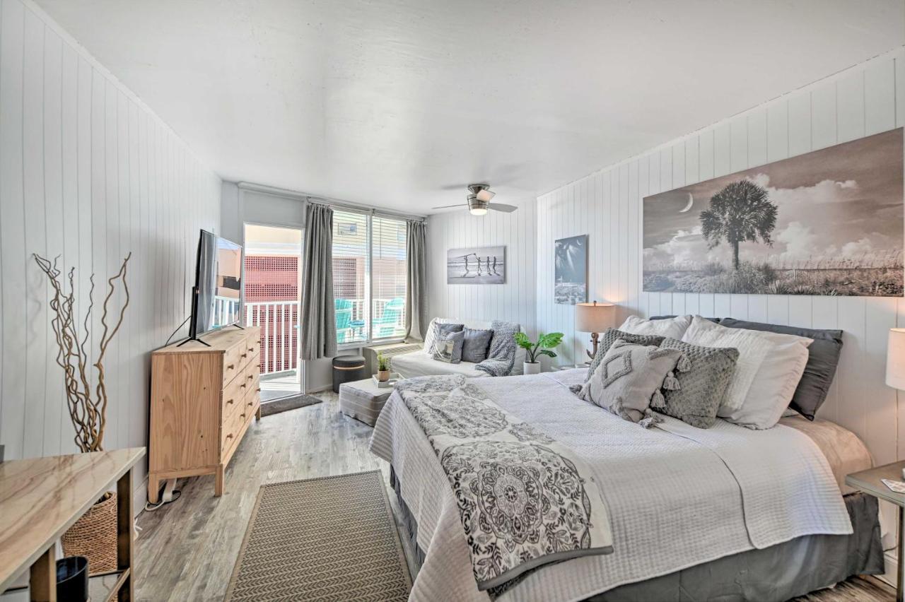 Beachfront Condo In Myrtle Beach With Pool Access מראה חיצוני תמונה