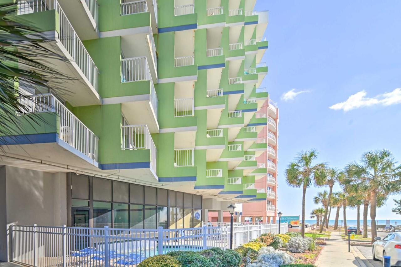 Beachfront Condo In Myrtle Beach With Pool Access מראה חיצוני תמונה