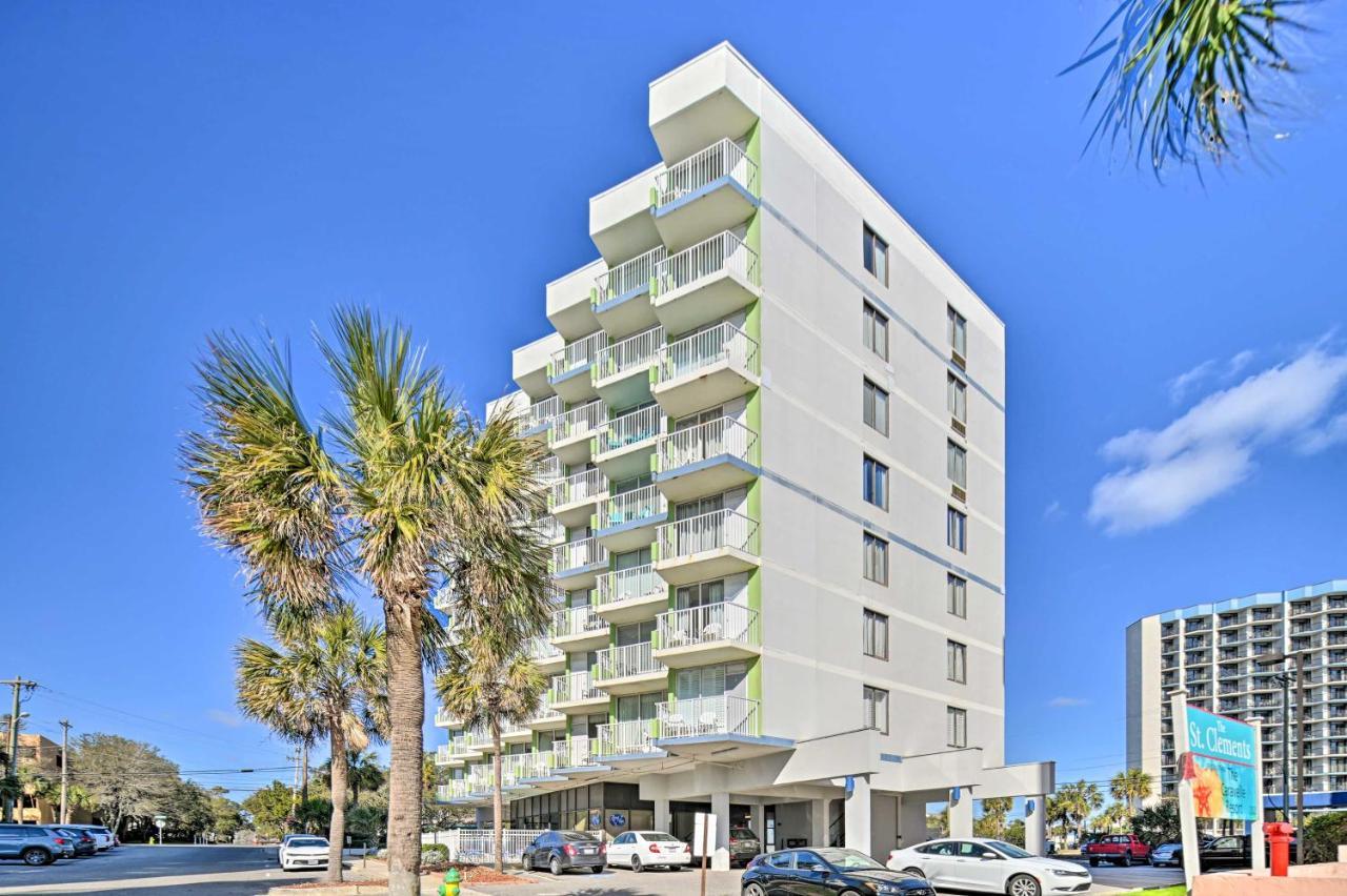 Beachfront Condo In Myrtle Beach With Pool Access מראה חיצוני תמונה