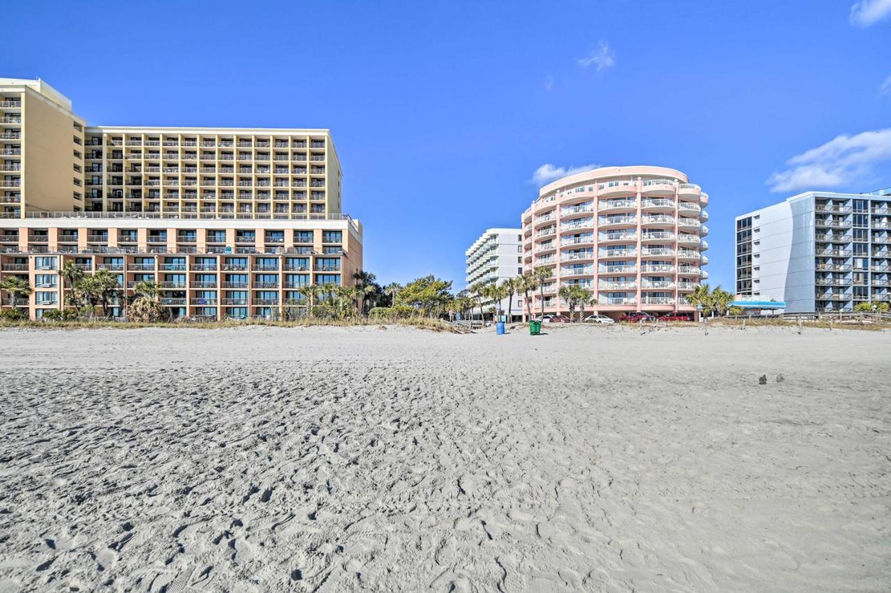Beachfront Condo In Myrtle Beach With Pool Access מראה חיצוני תמונה