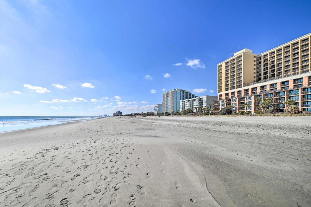 Beachfront Condo In Myrtle Beach With Pool Access מראה חיצוני תמונה